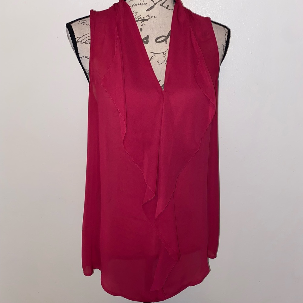 🌺MICHAEL Michael Kors Jagged Edge Ruffle Top🌺